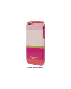 Isaac Mizrahi New York - Hard Shell Case for Apple° iPhone° 6 and 6s - Pink Stripes