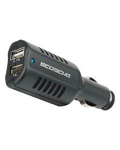 Scosche - reVIVE II Dual-USB Auto Adapter
