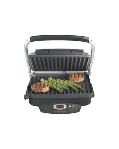 Hamilton Beach - Steak Lover's Indoor Grill - Black