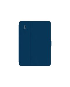 Speck - StyleFolio Case for Apple® iPad® Air 2 - Deep Sea Blue/Nickel Gray