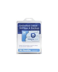 3-Year Unlimited Cloud Storage Service Activation Card - Other