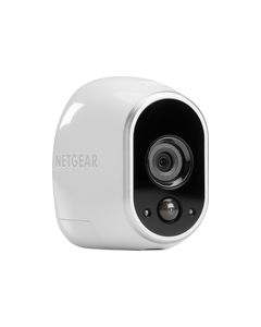 NETGEAR - Arlo Smart Home Add-On Indoor/Outdoor Wireless High-Definition Security Camera - White/Black
