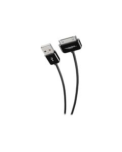 Rocketfish™ Mobile - Charge/Sync Cable for Apple® iPhone®, iPad® and iPod® - Black