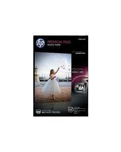 HP - Premium Plus Glossy Photo Paper - White