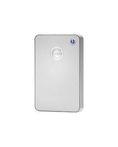 G-Technology - G-DRIVE mobile with Thunderbolt 1TB External USB 3.0 Portable Hard Drive - Silver