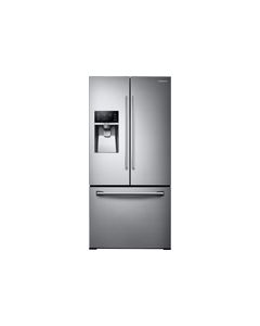 Samsung - 25.5 Cu. Ft. French Door Refrigerator with Thru-the-Door Ice and Water - Stainless Steel