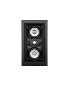 SpeakerCraft - Profile AIM LCR3 Three Dual 3" 2-Way In-Wall Speaker (Each) - Black
