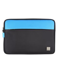 Platinum - Sleeve for Microsoft Surface 3 and Most 10" Devices - Black/Cyan