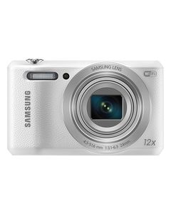 Samsung - WB35F 16.2-Megapixel Digital Camera - White