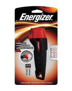 Energizer - Rubber LED Light - Red/Black