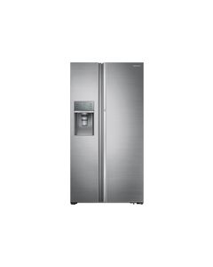 Samsung - Showcase 28.7 Cu. Ft. Side-by-Side Refrigerator with Thru-the-Door Ice and Water - Stainless Steel