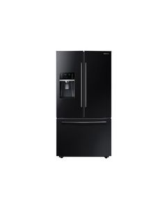 Samsung - 28.1 Cu. Ft. French Door Refrigerator with Thru-the-Door Ice and Water - Black