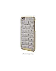 Christian Siriano - Hard Shell Case for Apple® iPhone® 6 and 6s - Gray/Gold