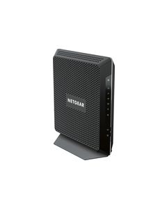 NETGEAR - Nighthawk AC1900 Wi-Fi Router with DOCSIS 3.0 Cable Modem - Black