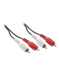 Insignia™ - 20' Stereo Audio RCA Cable - Black