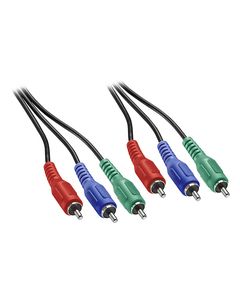 Insignia™ - 6' Component Video Cable - Black
