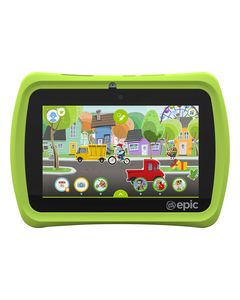 LeapFrog - Epic - 7" - Kids' Learning Tablet - 16GB - Black/Green