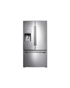 Samsung - 31.6 Cu. Ft. French Door Refrigerator with Thru-the-Door Ice and Water - Stainless Steel