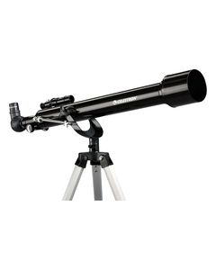 Celestron - PowerSeeker 60AZ Refractor Telescope - Black