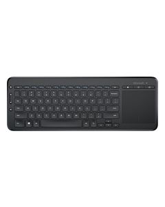 Microsoft - Wireless All-In-One Media Keyboard - Black