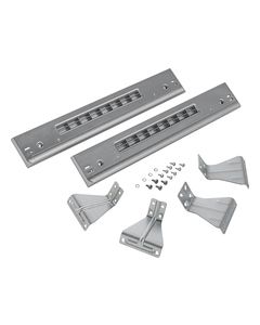 Samsung - Stacking Kit for Select Samsung 9100 Series Washers and Dryers - Chrome