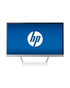 HP - 25" IPS LED HD Monitor - Snow White/Natural Silver
