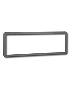 Metra - 1/4" DIN Trim Ring for Most Vehicles