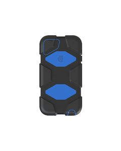 Griffin Technology - Survivor Case for 5th-Generation Apple® iPod® touch - Black/Blue