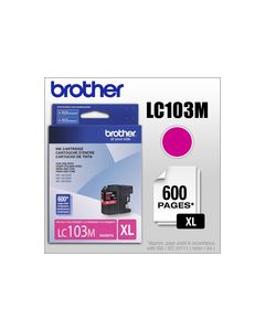 Brother - LC103M XL High-Yield Ink Cartridge - Magenta