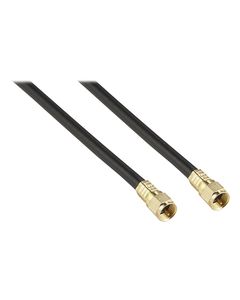 Rocketfish™ - 25' RG6 In-Wall Indoor/Outdoor Coaxial A/V Cable - Black