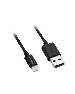 Dynex™ - 3' Lightning Charge-and-Sync Cable - Black