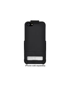 Platinum Series - Kickstand Case with Holster for Apple® iPhone® 5 and 5s - Black