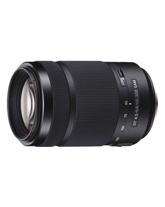 Sony - DT 55-300mm f/4.5-5.6 A-Mount Telephoto Zoom Lens - Black