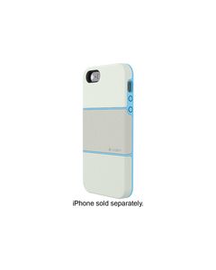 Logitech - protection [+] Case for Apple® iPhone® 5 and 5s - White/Blue