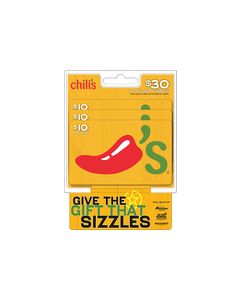 Chili's - $10 Gift Card (3-Pack)
