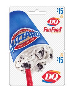 Dairy Queen - $15 Gift Card