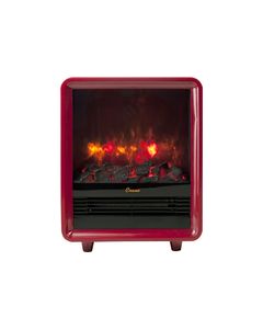 Crane - Fireplace Electric Heater - Red