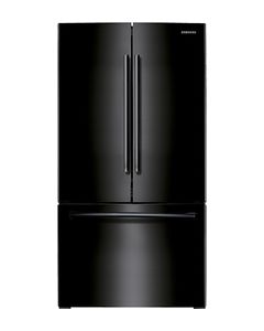 Samsung - 25.7 Cu. Ft. French Door Refrigerator - Black