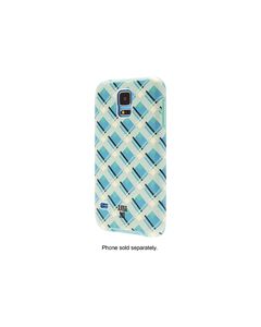Anna Sui - Case for Samsung Galaxy S 5 Cell Phones - Blue/White