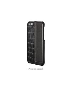 Cole Haan - Crocodile Case for Apple® iPhone® 6 and 6s - Black