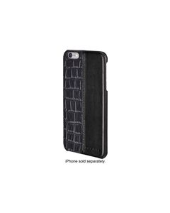 Cole Haan - Crocodile Case for Apple® iPhone® 6 Plus and 6s Plus - Black