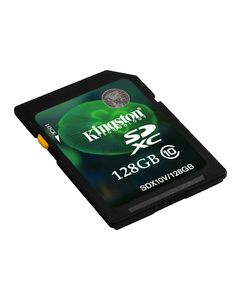 Kingston - 128GB SDXC Class 10 Memory Card - Black