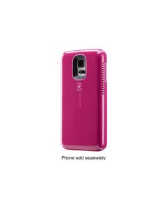 Speck - CandyShell Amped Case for Samsung Galaxy S 5 Cell Phones - Raspberry Pink/Flamingo Pink