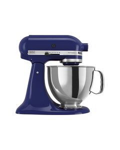 KitchenAid - Artisan Series Tilt-Head Stand Mixer - Cobalt Blue