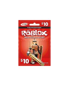 Roblox - ROBLOX $10 Game Card - Red