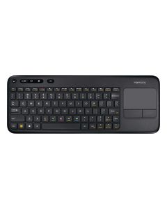 Logitech - Harmony Smart Wireless Keyboard - Black
