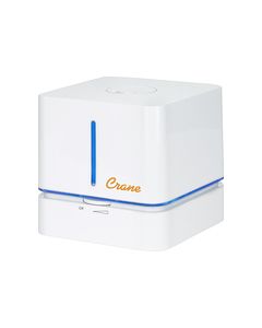Crane - Cube 0.5 Gal. Ultrasonic Cool Mist Humidifier - White