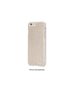 Case-Mate - The Glam Collection Sheer Glam Case for Apple® iPhone® 6 Plus and 6s Plus - Clear/Champagne