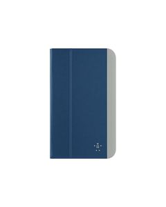 Belkin - Slim Style Cover for Samsung Galaxy Tab 4 7.0 - Dark Blue/Gray