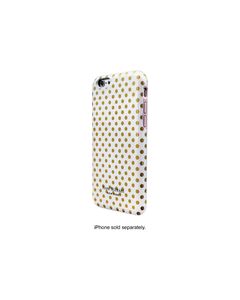Isaac Mizrahi New York - Mini Dot Case for Apple® iPhone® 6 and 6s - White/Gold